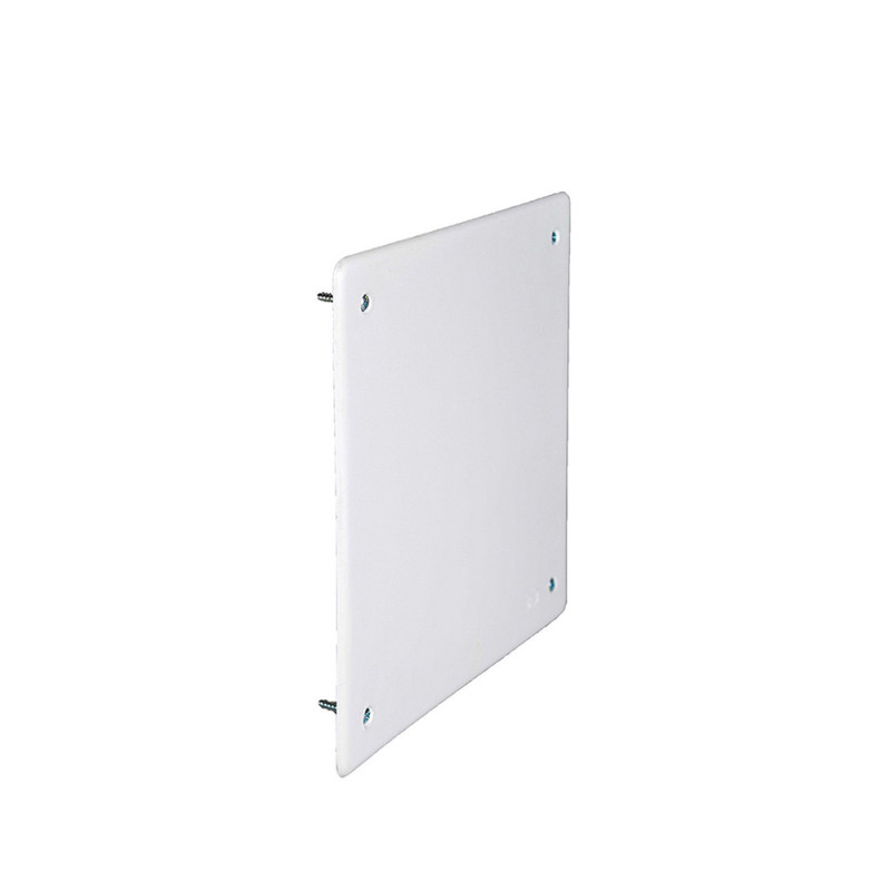 Tapa rectangular para caja 160x100mm con tornillos (retractilado) solera 63t