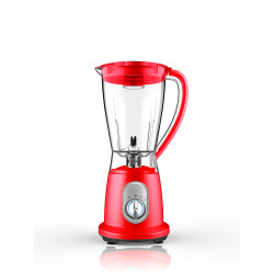 Batidora de vaso 600w color rojo fagor ø17x41cm