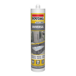 Silicona universal blanca 280ml 103184 soudal