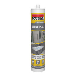 Silicona universal gris 280ml 115927 soudal