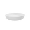 Plato de inyeccion para maceta color blanco ø14cm