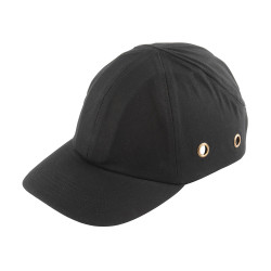 Gorra protectora con casco duro adaptable negra. 4858000 wolfcraft