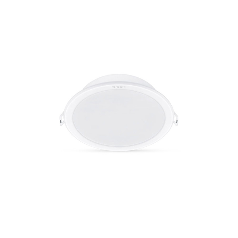 Downlight de empotrar de led 5,5w 550lm 6500k luz fria mod. meson ø9x3,5cm philips