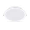 Downlight de empotrar de led 23,5w 2550lm 4000k luz dia mod. meson ø21,5x10,5cm philips