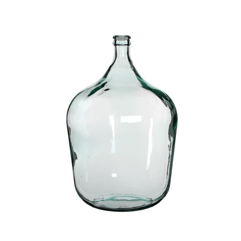 Garrafa cristal transparente diego 34l ø40cm x 56cm