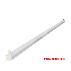 Regleta fluorescente para tubo de led 1x22w (eq. 58w) 220v 152cm edm