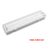 Pantalla fluorescente estanca para tubo de led 2x9w (eq. 18w) 220v 65cm ip65 edm