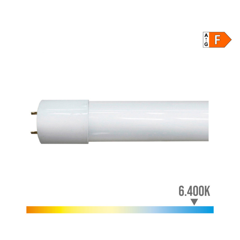 Tubo led t8 9w 900lm 6500k luz fria (eq.18w) ø2,6x60cm edm