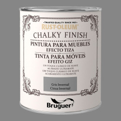 Rust-oleum chalky finish muebles gris invernal 0,750l 5397538 bruguer